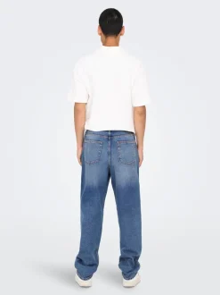 Discount ONSFADE Mellemhøj talje Loose fit Jeans Jeans|Jeans