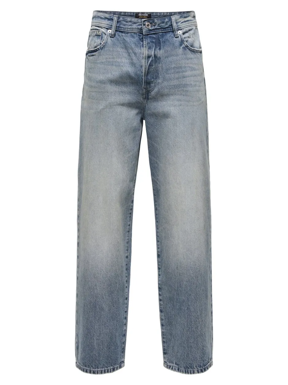 Discount ONSFADE Mellemhøj talje Loose fit Jeans Jeans|Jeans