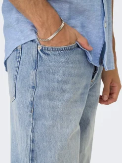Clearance ONSFADE Mellemhøj talje Loose fit Jeans Jeans|Jeans