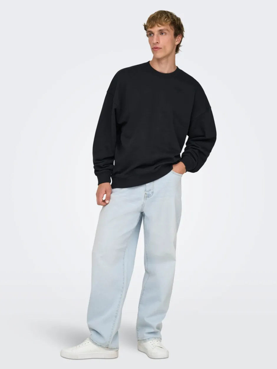 Outlet ONSFADE Mid rise Loose fit Jeans Jeans|Jeans