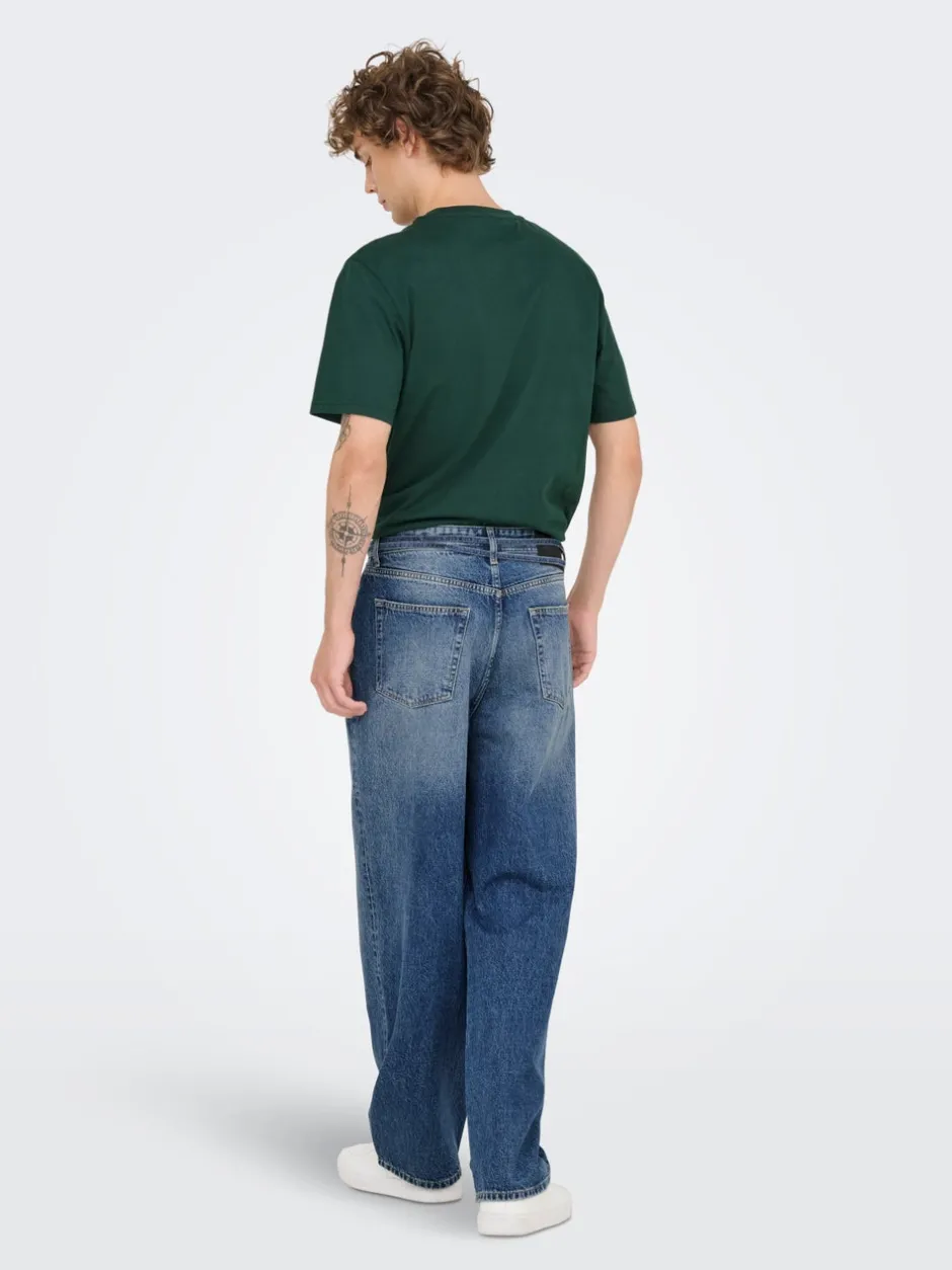 Sale ONSFADE Mid rise Loose fit Jeans Jeans|Jeans