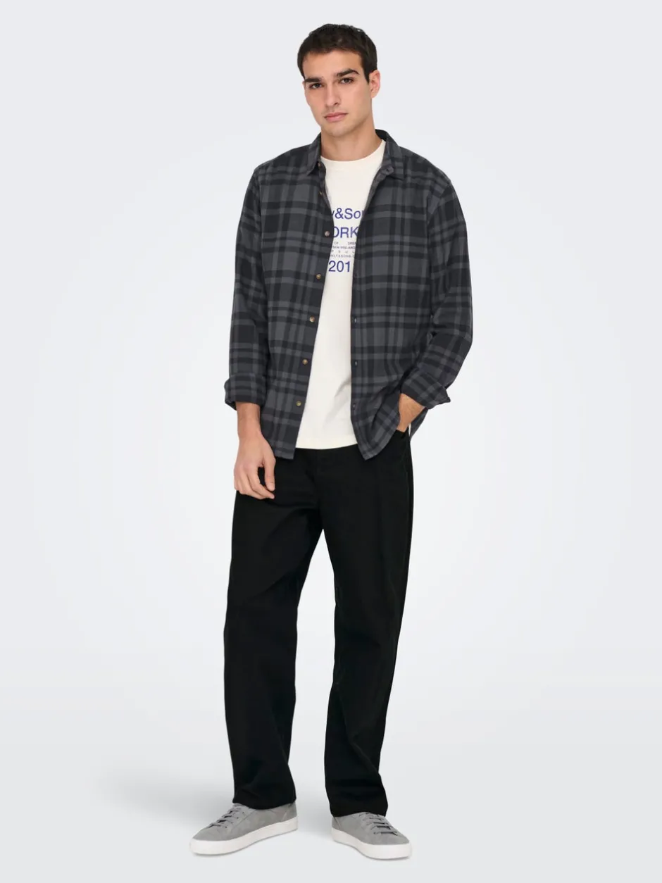 Outlet ONSFADE Mid rise Loose fit Jeans Jeans|Jeans