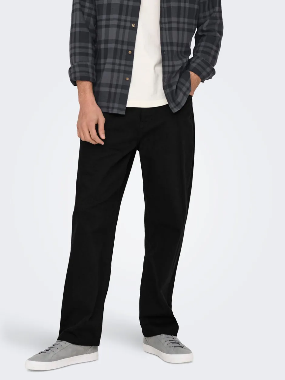 Outlet ONSFADE Mid rise Loose fit Jeans Jeans|Jeans