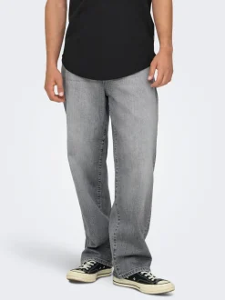 Sale ONSFADE Mid rise Loose fit Jeans Jeans|Jeans