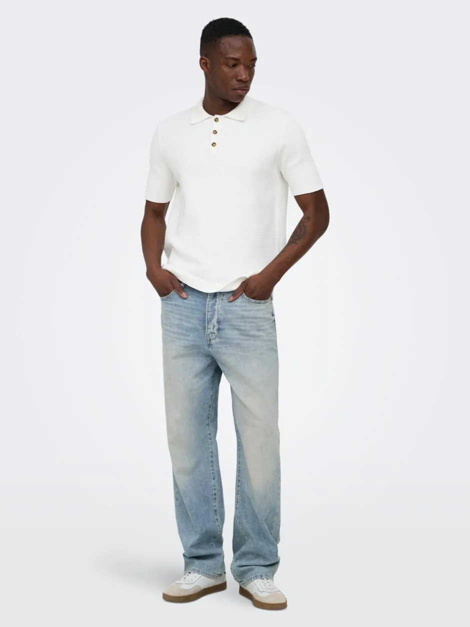 Outlet ONSFADE Mid rise Loose fit Jeans Jeans|Jeans