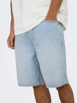 Hot ONSFADE Mid rise Loose fit Shorts Shorts