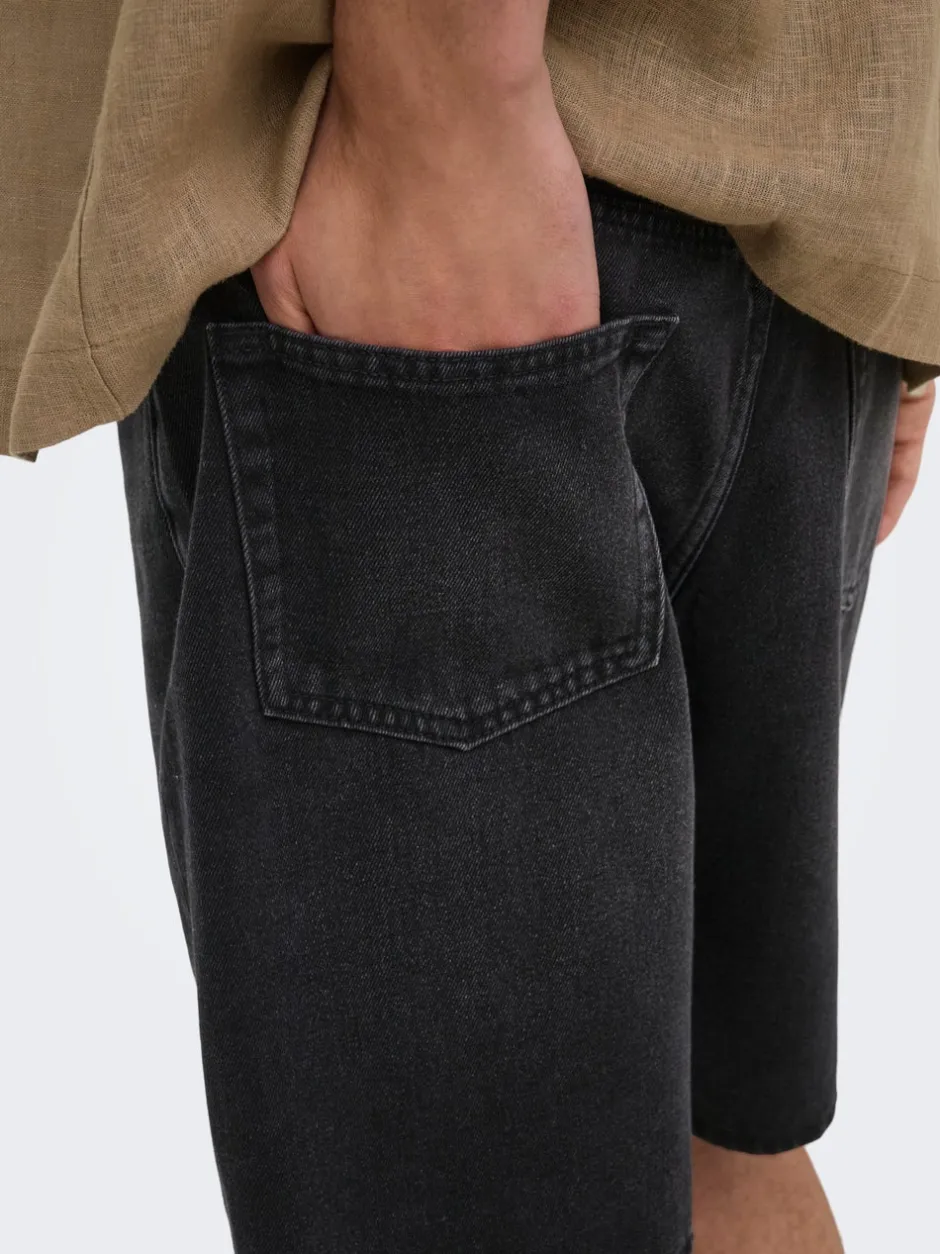 Sale ONSFADE Mid rise Straight fit Shorts Shorts