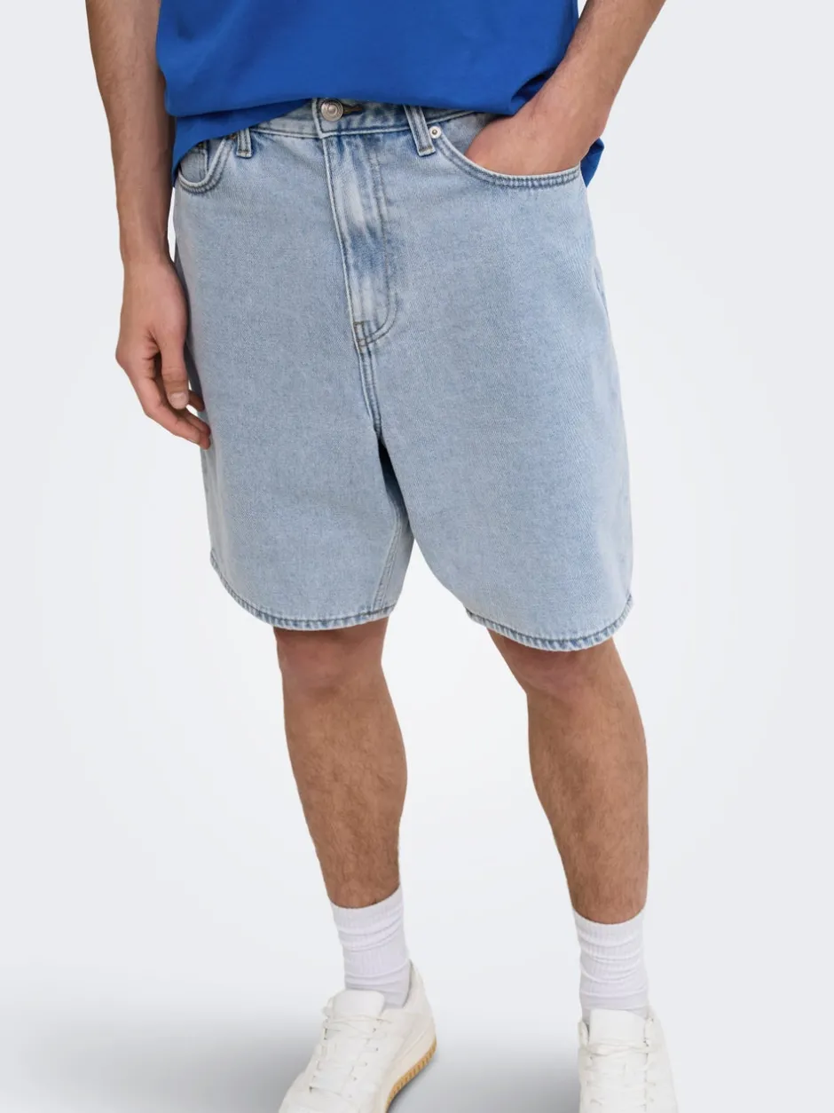 Clearance ONSFADE Mid rise Straight fit Shorts Shorts