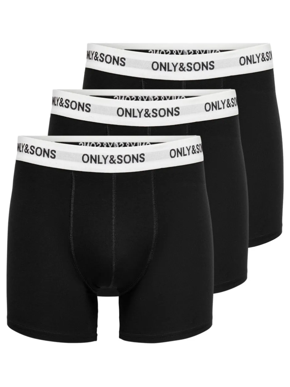 Online ONSFITZ 3-pack Boxershorts Accessories
