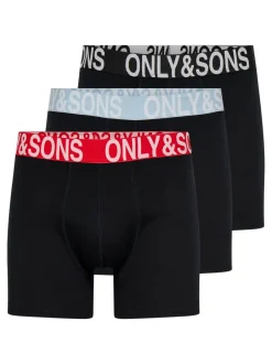 Outlet ONSFITZ 3-pack Boxershorts Accessories