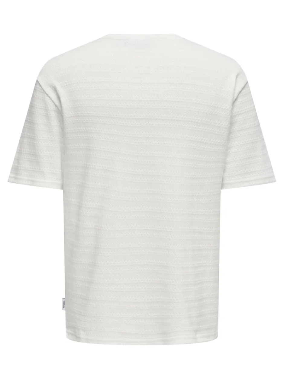 Sale ONSGIVO Strikket top Strik|T-Shirts