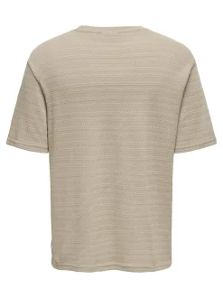 Outlet ONSGIVO Strikket top Strik|T-Shirts