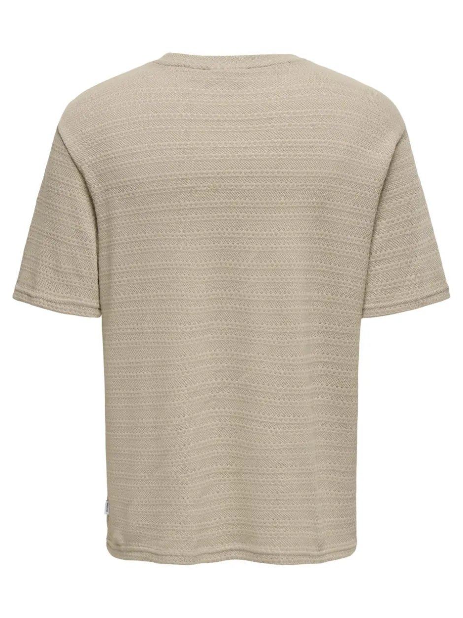 Outlet ONSGIVO Strikket top Strik|T-Shirts