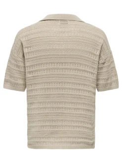 Clearance ONSGRAYSON Strikket poloshirt Strik|T-Shirts