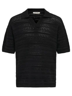 Sale ONSGRAYSON Strikket poloshirt Strik|T-Shirts