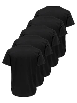 Clearance ONSJEFF 5-pack T-shirt T-Shirts