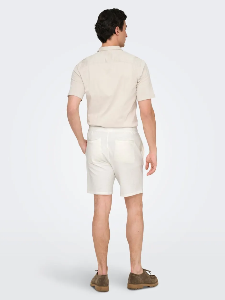 Hot ONSKIAN Mellemhøj talje Straight fit Shorts Shorts