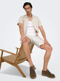 Hot ONSKIAN Mellemhøj talje Straight fit Shorts Shorts