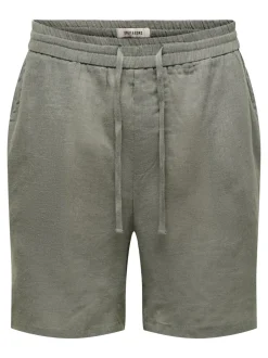 Hot ONSLAURENCE Regular fit Hør Shorts Shorts