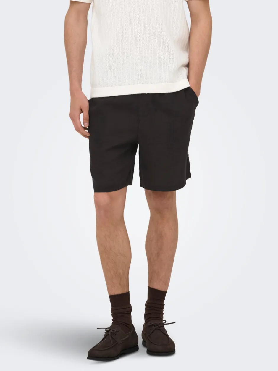 Online ONSLAURENCE Regular fit Hør Shorts Shorts