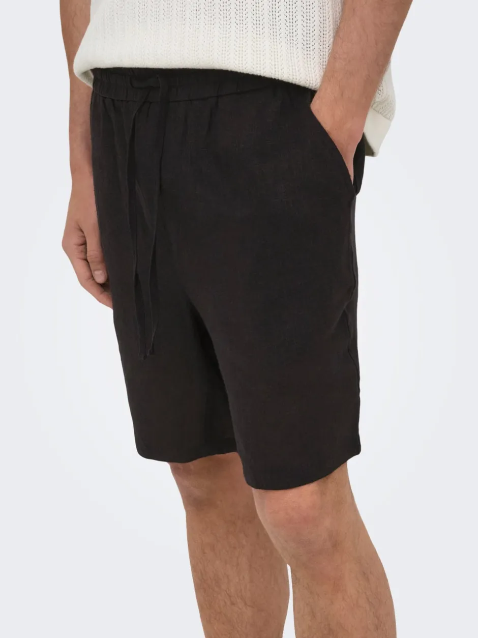 Online ONSLAURENCE Regular fit Hør Shorts Shorts