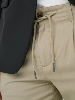 Hot ONSLEO Tapered fit - cropped Hør Chinobukser Bukser