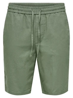 Online ONSLINUS Regular fit Hør Shorts Shorts