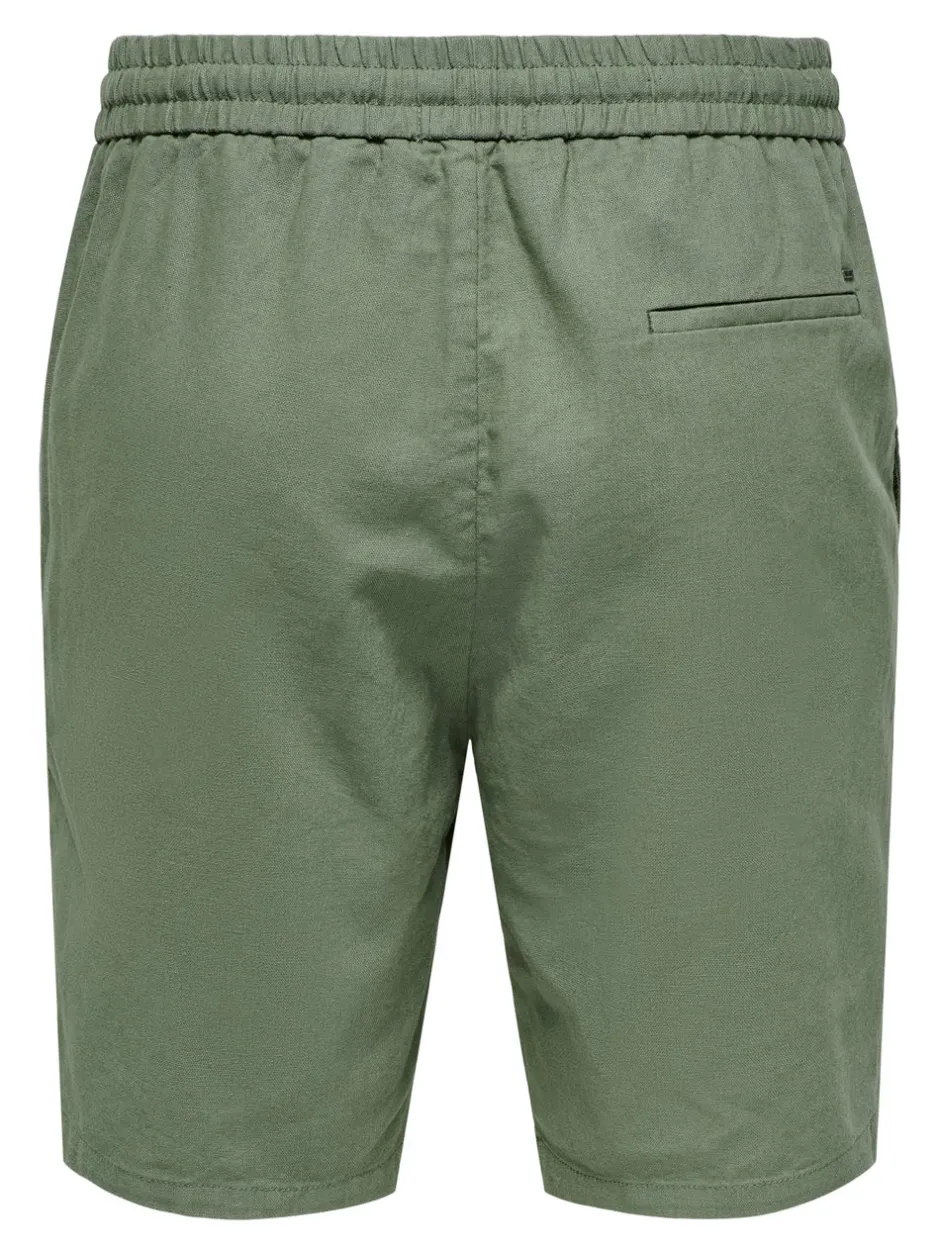 Online ONSLINUS Regular fit Hør Shorts Shorts