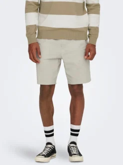 Sale ONSLINUS Regular fit Hør Shorts Shorts