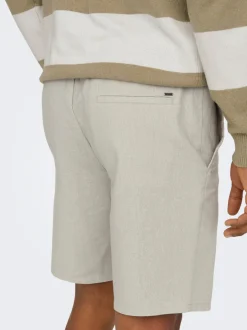 Sale ONSLINUS Regular fit Hør Shorts Shorts