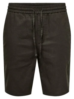 Clearance ONSLINUS Regular fit Hør Shorts Shorts