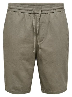 Hot ONSLINUS Regular fit Hør Shorts Shorts