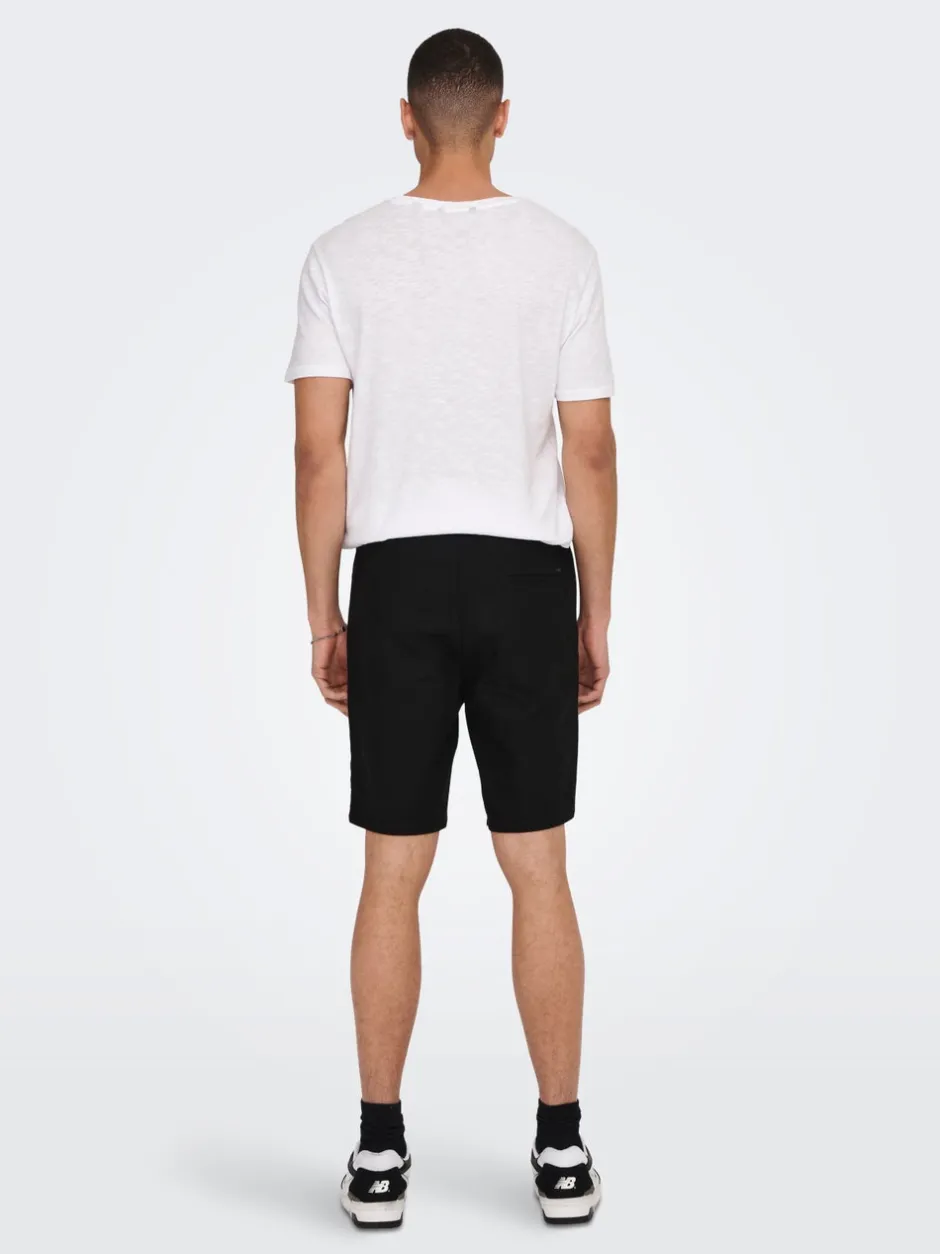 Clearance ONSLINUS Regular fit Hør Shorts Shorts