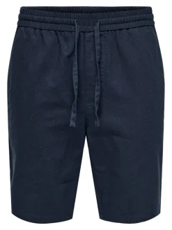 Online ONSLINUS Regular fit Hør Shorts Shorts