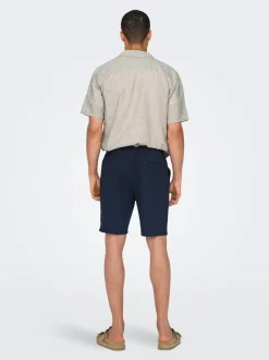 Online ONSLINUS Regular fit Hør Shorts Shorts