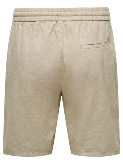 Outlet ONSLINUS Regular fit Hør Shorts Shorts