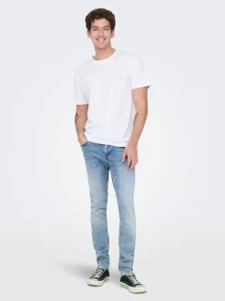 Online ONSLOOM Lav talje Slim fit Jeans Jeans|Jeans