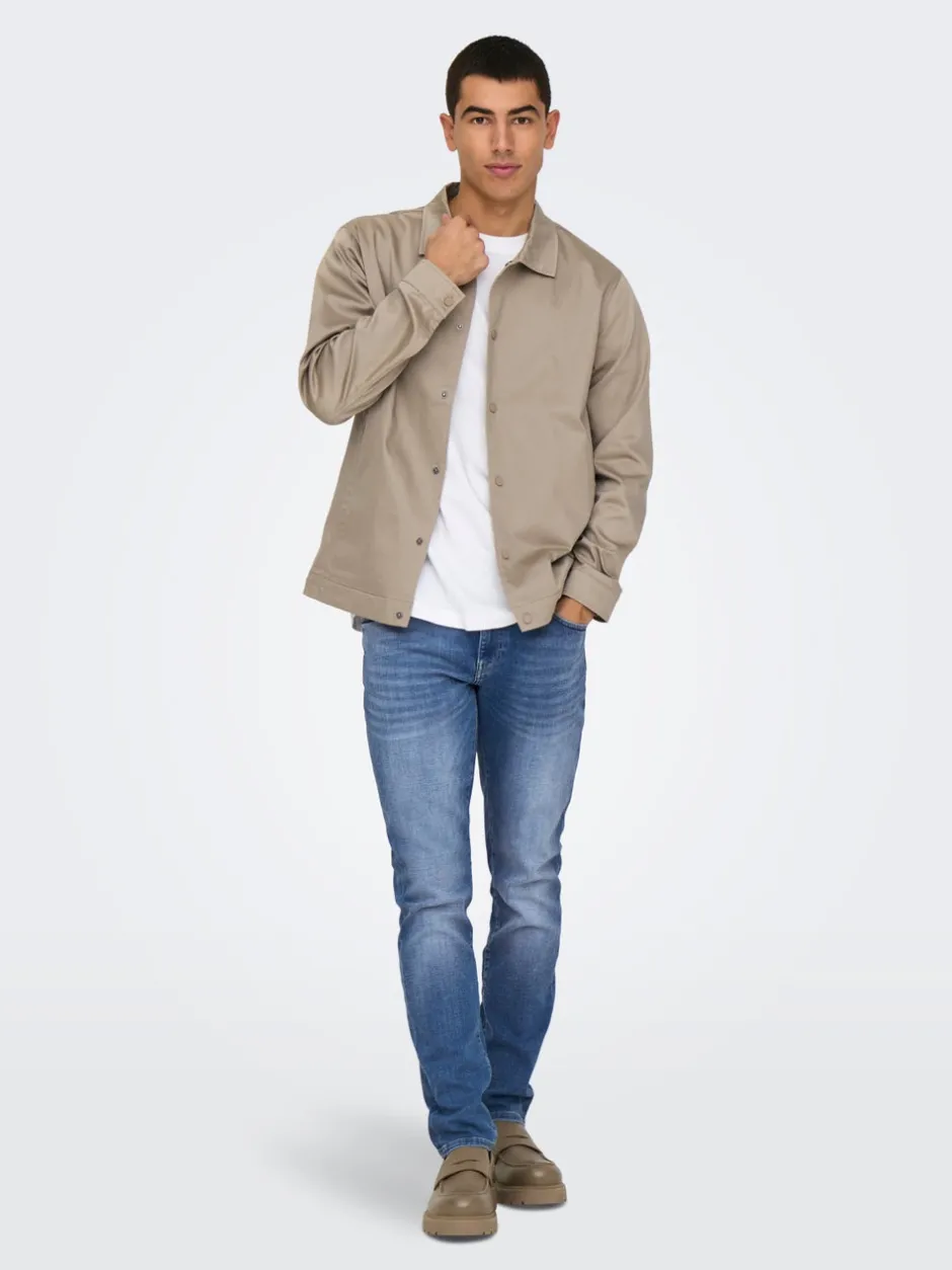 Best ONSLOOM Lav talje Slim fit Jeans Jeans|Jeans