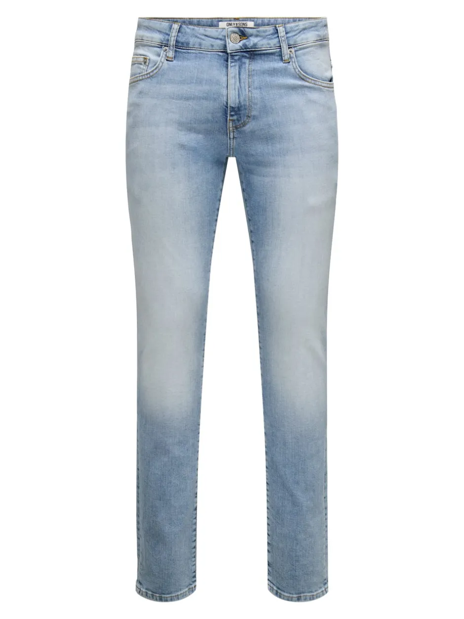 Best ONSLOOM Lav talje Slim fit Jeans Jeans|Jeans