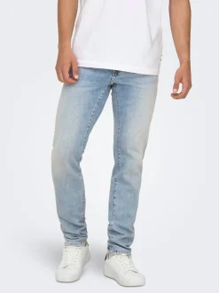 Best ONSLOOM Lav talje Slim fit Jeans Jeans|Jeans