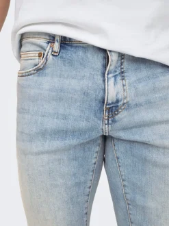 Best ONSLOOM Lav talje Slim fit Jeans Jeans|Jeans