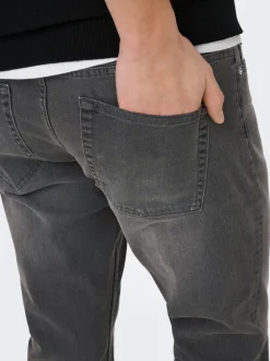 Discount ONSLOOM Lav talje Slim fit Jeans Jeans|Jeans