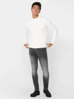 Online ONSLOOM Lav talje Slim fit Jeans Jeans|Jeans