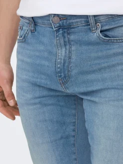Discount ONSLOOM Lav talje Slim fit Jeans Jeans|Jeans