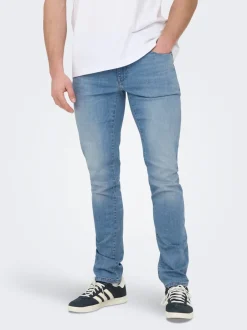 Discount ONSLOOM Lav talje Slim fit Jeans Jeans|Jeans