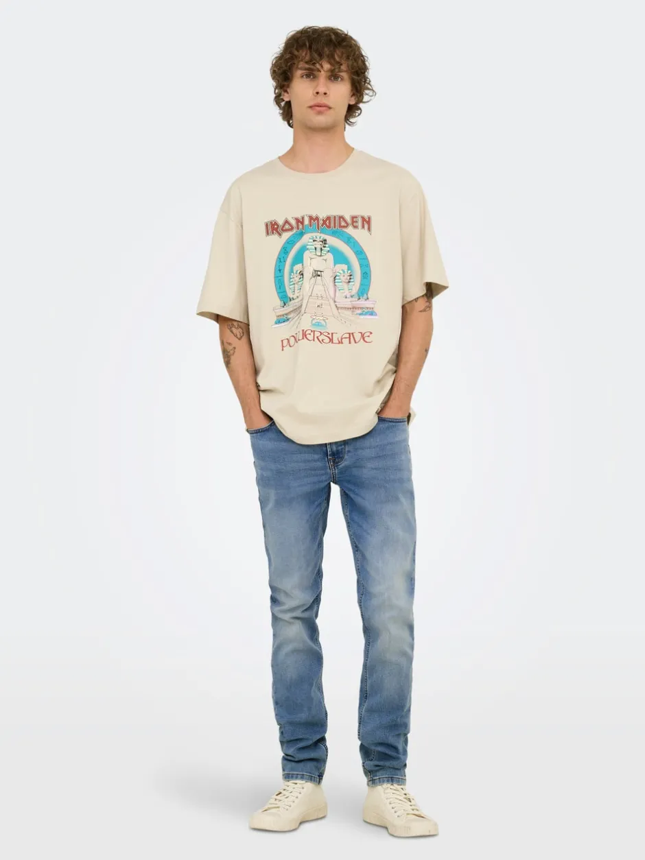 Hot ONSLOOM Lav talje Slim fit Jeans Jeans|Jeans