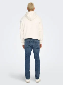 Best ONSLOOM Lav talje Slim fit Jeans Jeans|Jeans