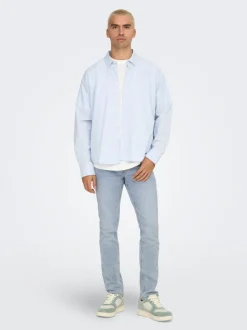 Online ONSLOOM Lav talje Slim fit Jeans Jeans|Jeans