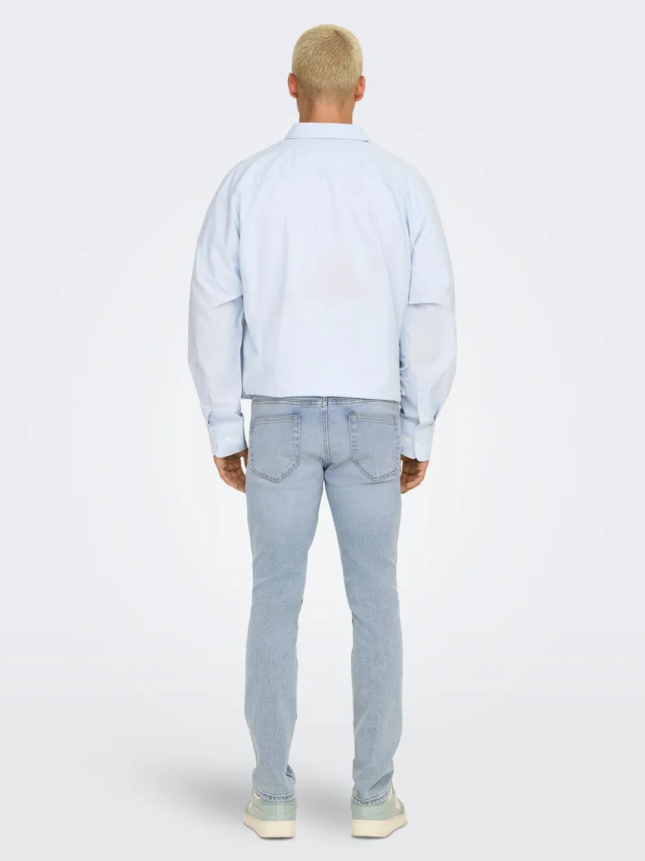 Online ONSLOOM Lav talje Slim fit Jeans Jeans|Jeans