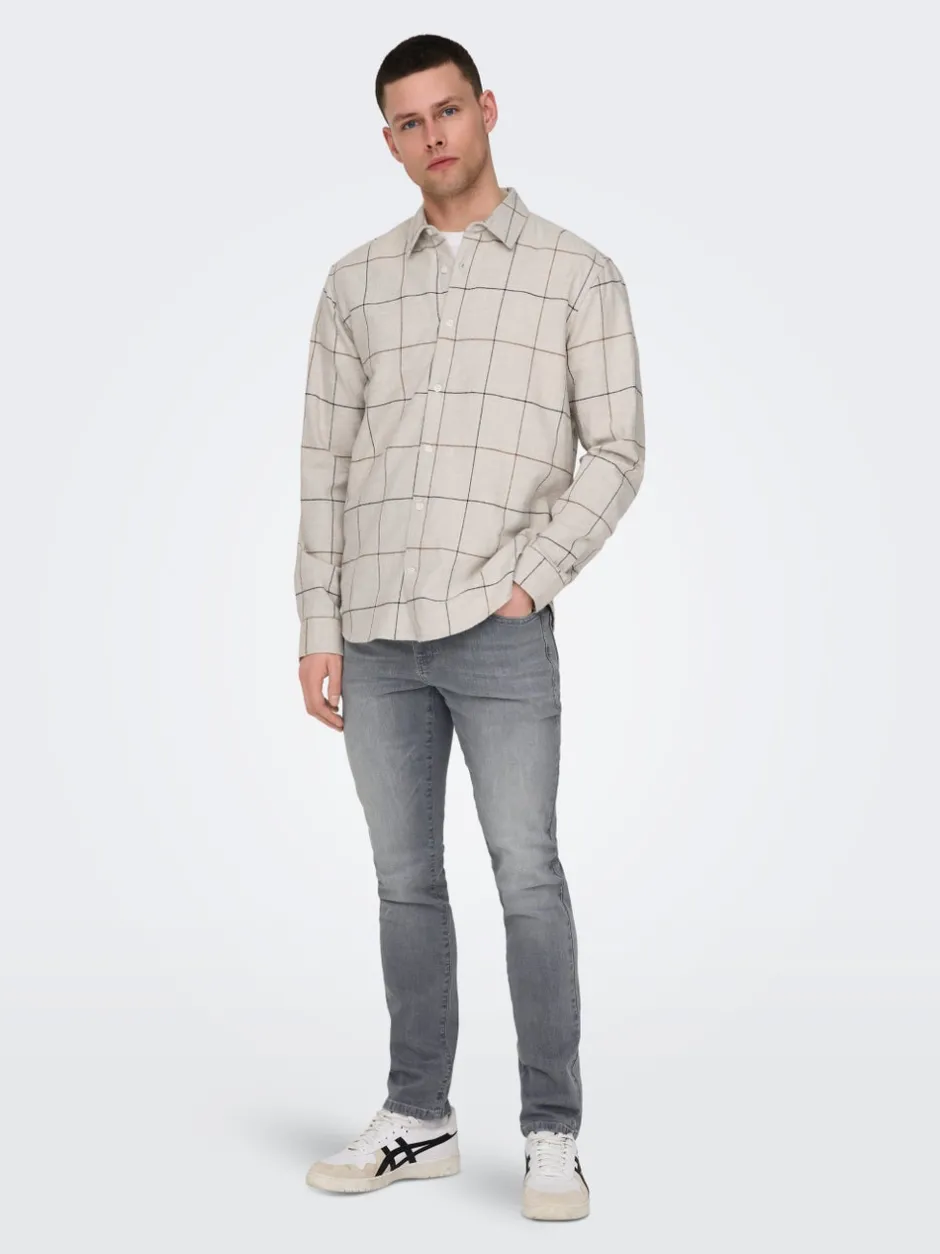 Online ONSLOOM Lav talje Slim fit Jeans Jeans|Jeans